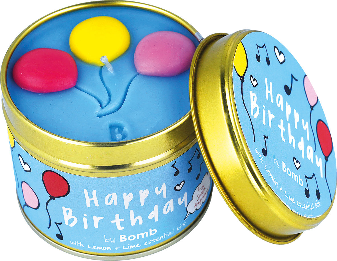 Bomb Cosmetics - Happy Birthday - Tin Candle