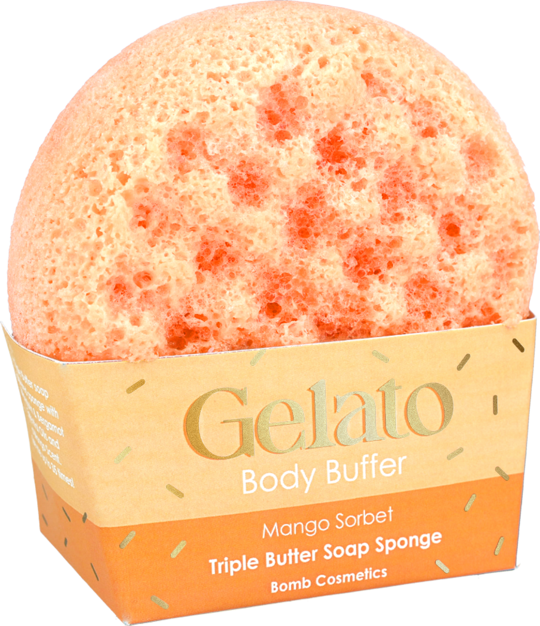 Bomb Cosmetics - Mango Sorbet Gelato - Body Buffer