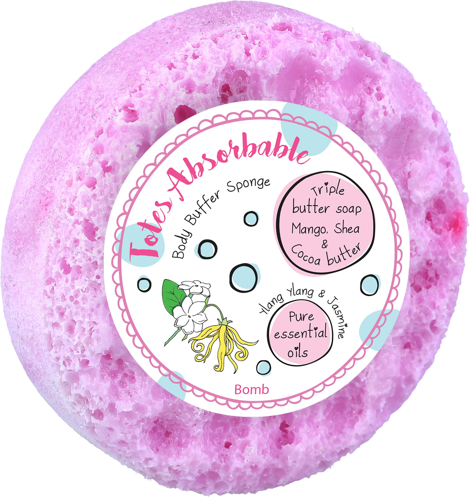Bomb Cosmetics - Totes Absorable - Body Buffer