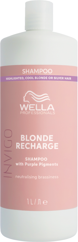Wella - Invigo Blonde Recharge Shampoo - 1.000ml
