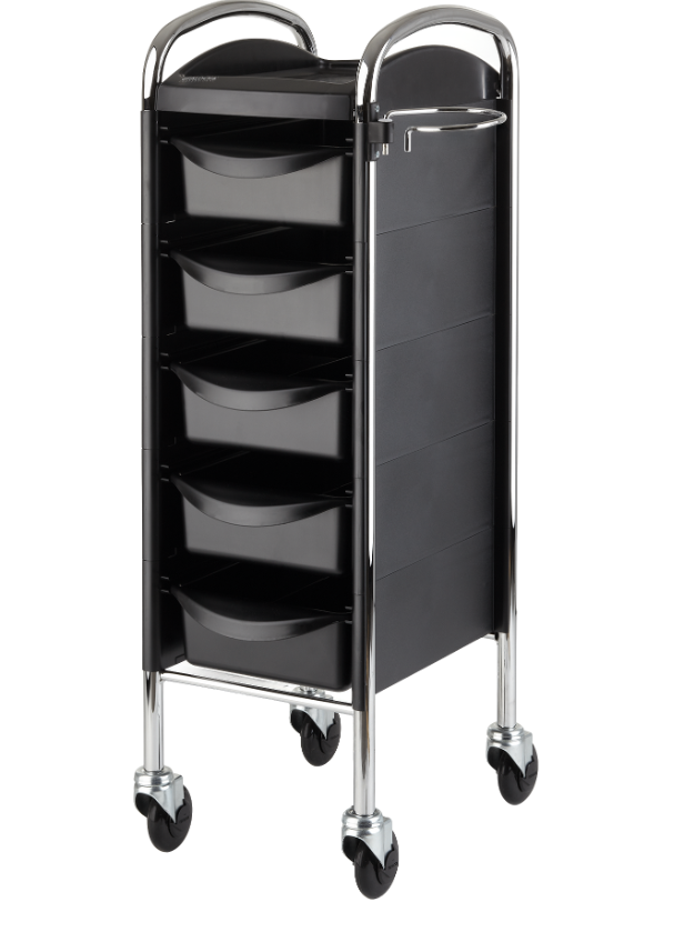 Efa - Arbeitswagen PICCOLO 6002 Clictec, schwarz/chrom