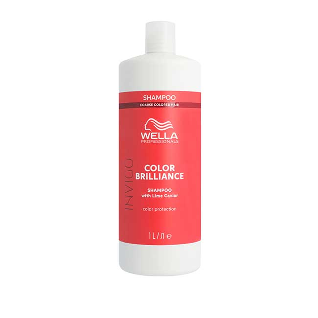 Wella - Invigo Color Brilliance Shampoo Coarse - 1.000ml