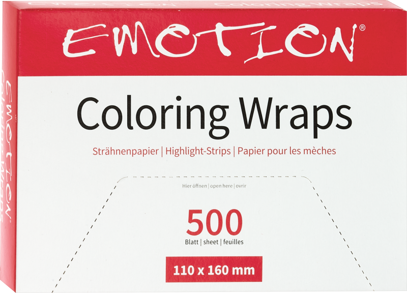 Emotion - Coloring Wraps 110*160mm - 500Blatt