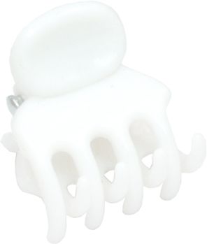 A&A - Hair Beauty Claw Clips weiß, 2cm - 10 Stück