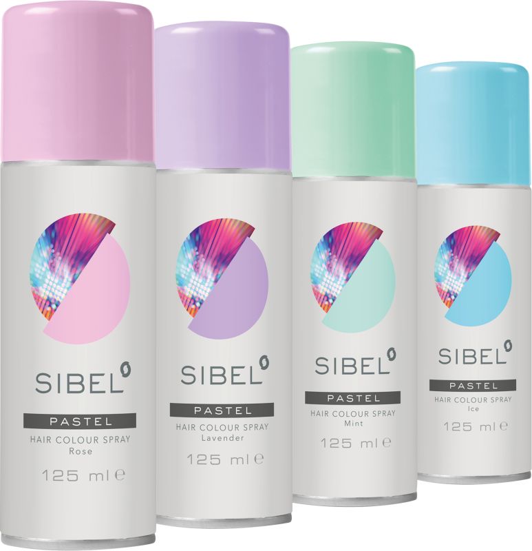 Sibel - Hair Color Spray, Pastel Lavendel - 125ml
