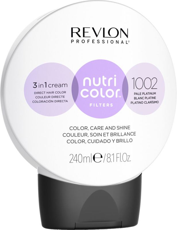 Revlon - Nutri Color 1002, pale platinum - 240ml