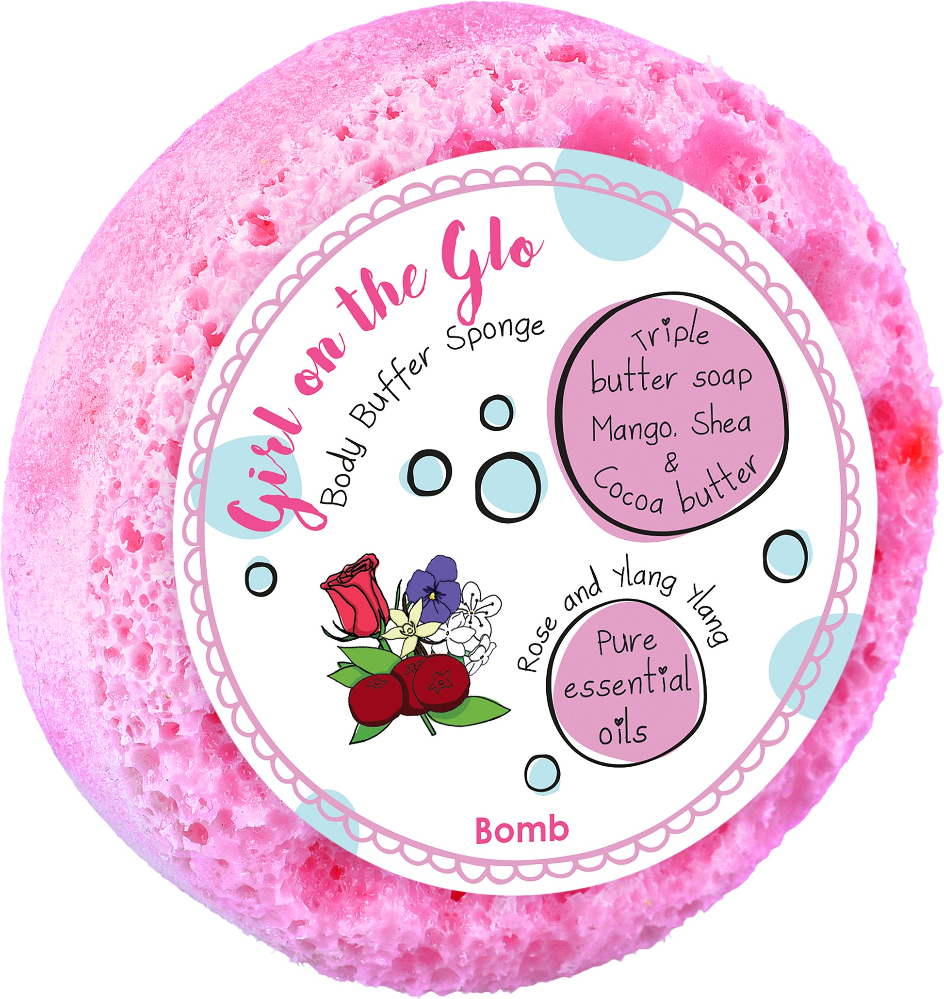 Bomb Cosmetics - Girl on the Glo - Body Buffer