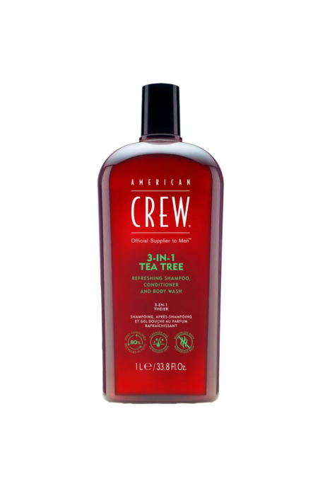 American Crew - 3in1 Tea Tree - 1000ml