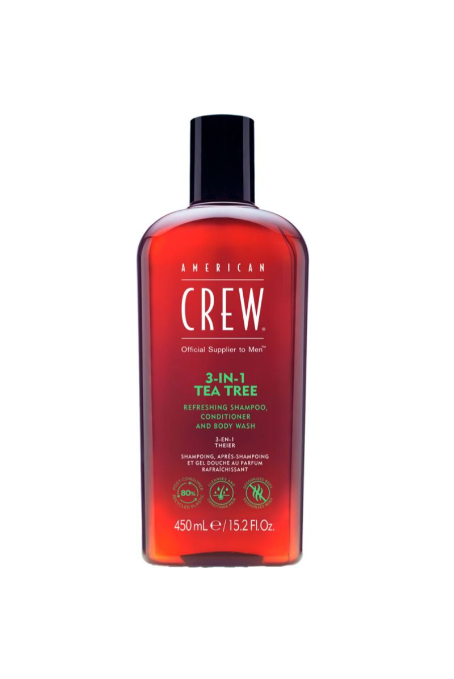 American Crew - 3in1 Tea Tree - 450ml