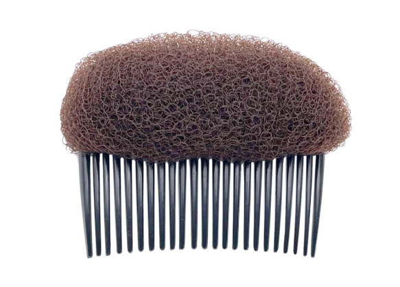 Knotenpolster mit Kamm 6x8cm - braun