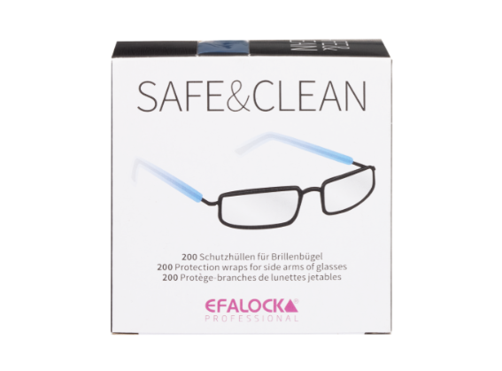Efa - Safe & Clean Brillenbügel Schutzhüllen - 200Stück
