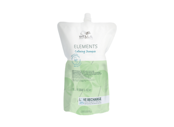 Wella - Elements, Calming Shampoo Nachfüllpack - 1000ml