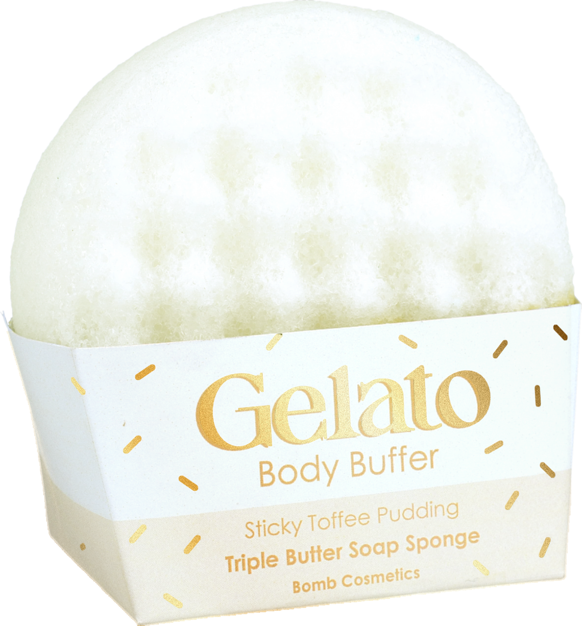 Bomb Cosmetics - Sticky Toffe Pudding Gelato - Body Buffer