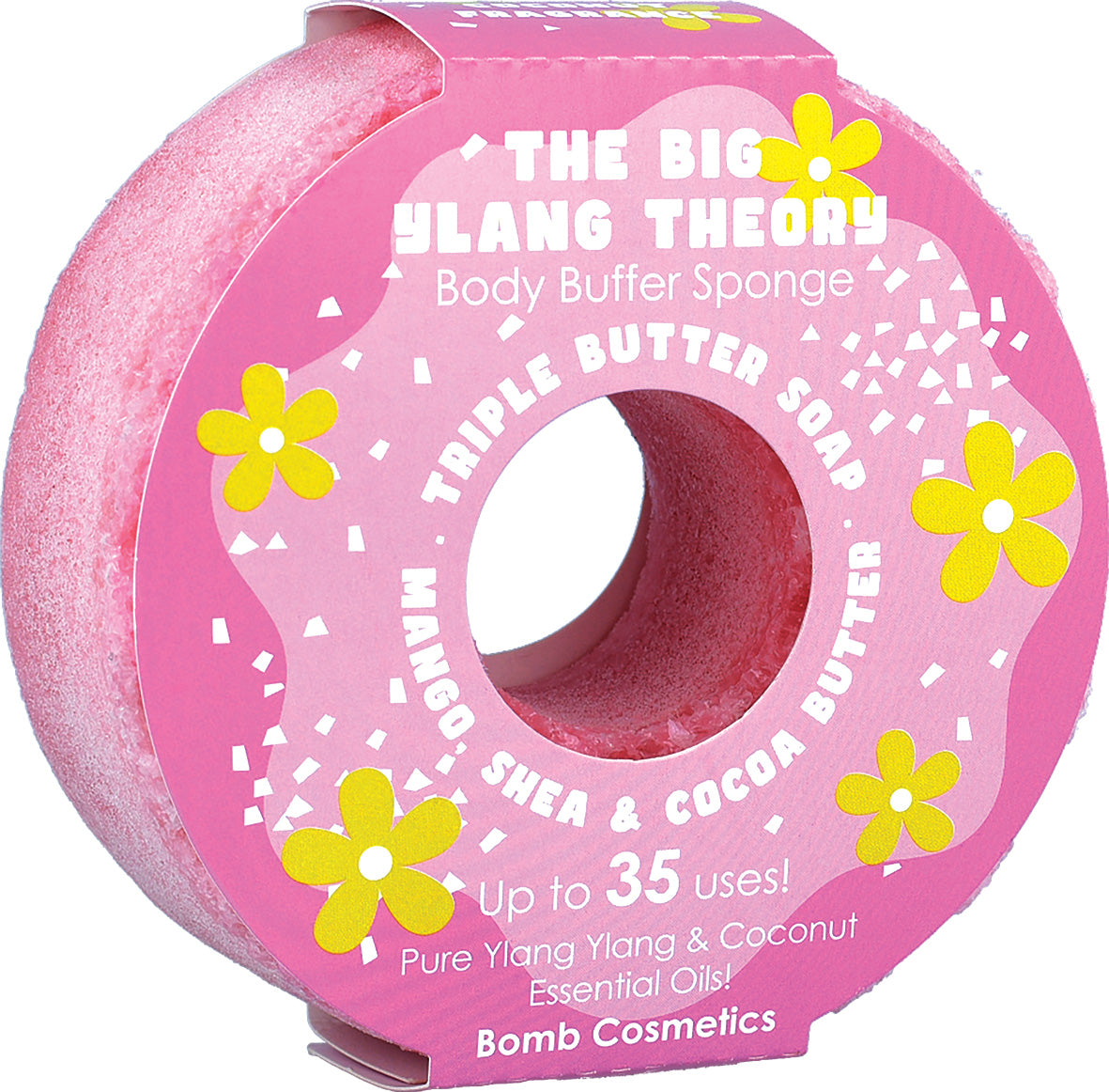 Bomb Cosmetics - The Big Ylang Ylang Theory Donut - Body Buffer