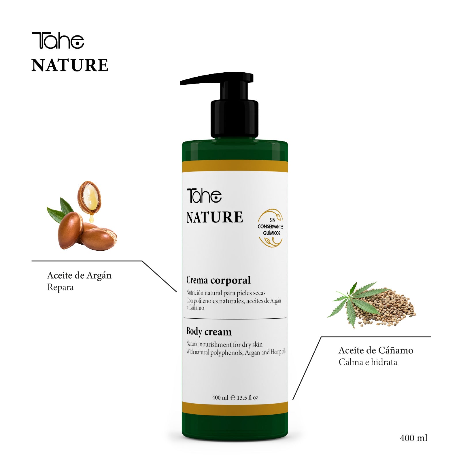 TAHE - Nature Body Cream - 400ml