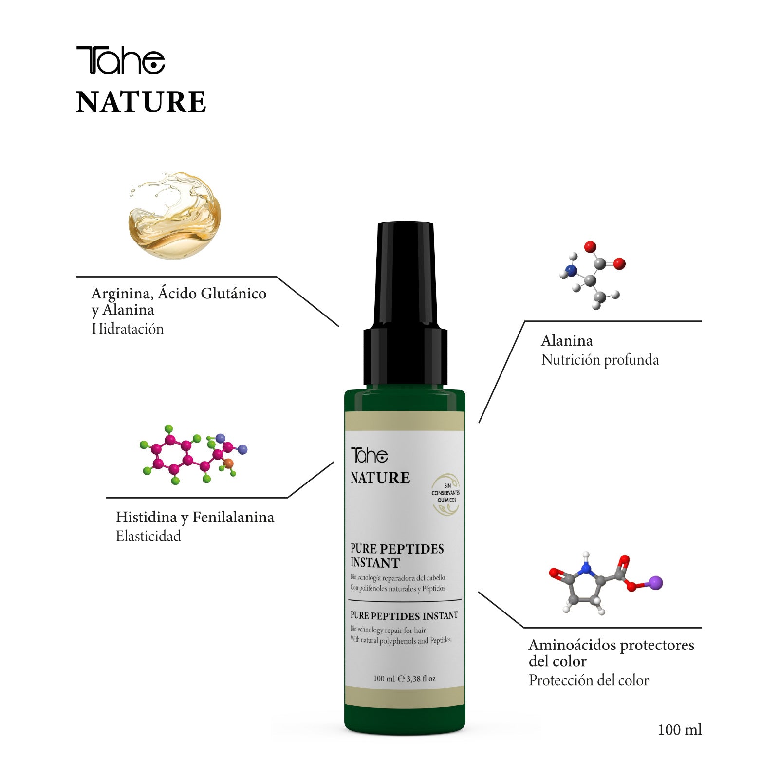 TAHE - Nature Pure Peptides Instant - 100ml