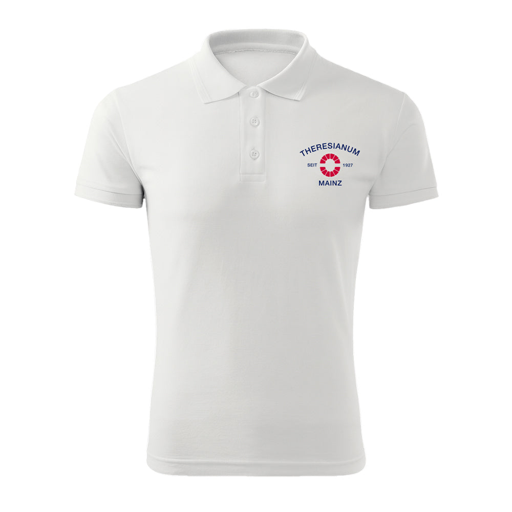 TH Kollektion - Herren Polo Shirt, weiss - 3XL