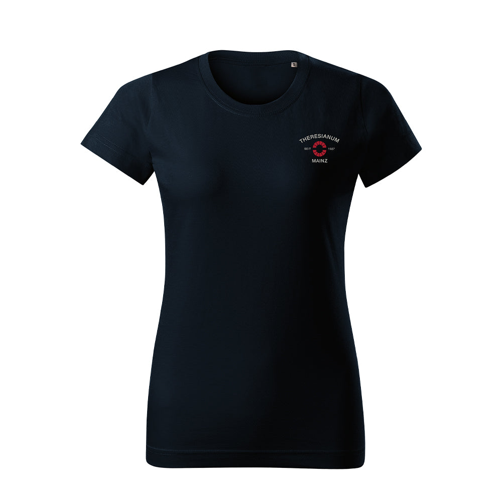 TH Kollektion - Damen T-Shirt, marineblau - XL