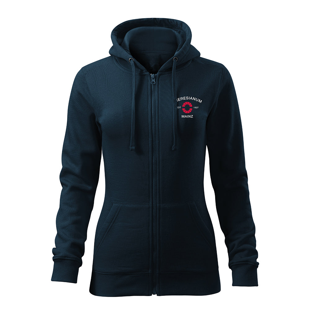 TH Kollektion - Damen Zipper, marineblau - L